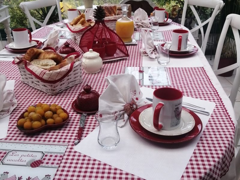 petit déjeuner jardin d'hiver